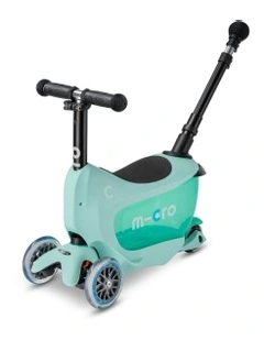 Mini2Go Deluxe Plus Ride On Scooter in Mint
