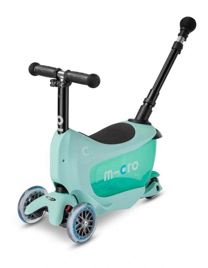 Mini2Go Deluxe Plus Ride On Scooter in Mint image 1