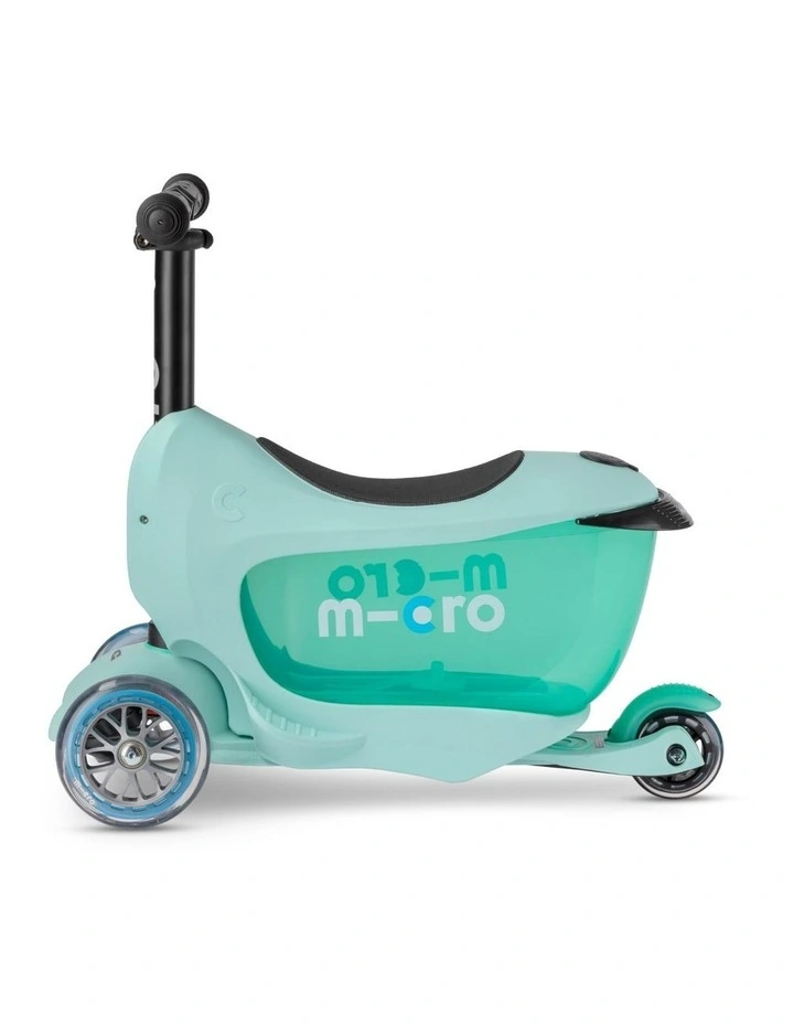Mini2Go Deluxe Plus Ride On Scooter in Mint image 3