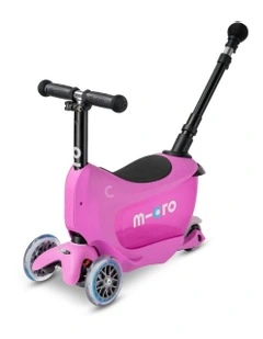 Mini2Go Deluxe Plus Ride On Scooter in Pink