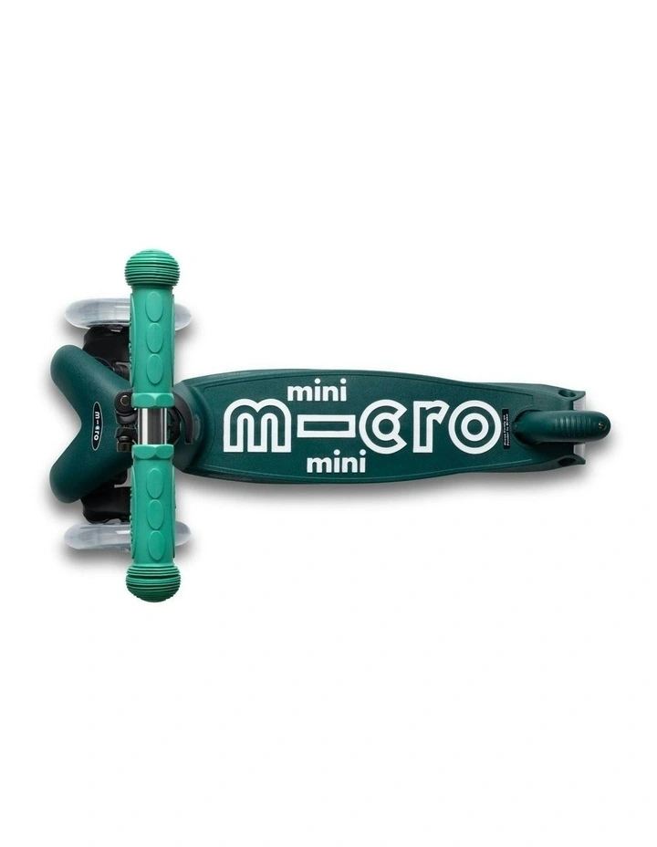 Mini Deluxe Eco 3 Wheel Scooter in Green image 3