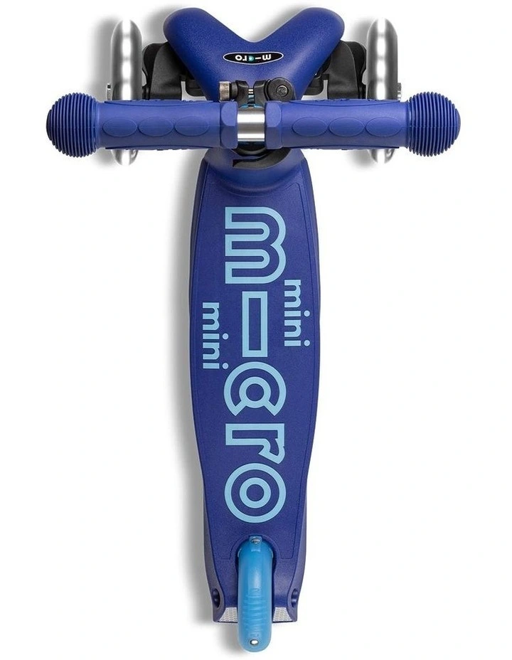 Mini Deluxe LED 3 Wheel Scooter in Blue image 5