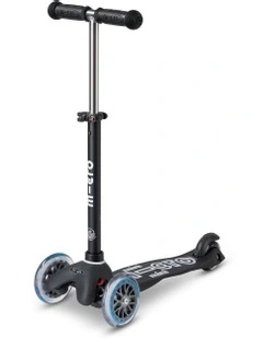 Mini Deluxe Eco 3 Wheel Scooter in Black