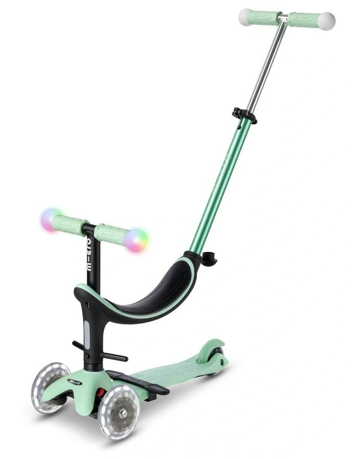 Mini2Grow Deluxe Magic LED Scooter in Mint image 1