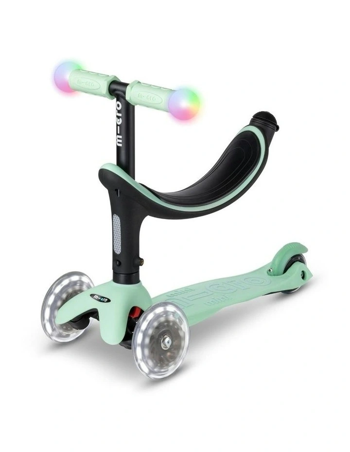 Mini2Grow Deluxe Magic LED Scooter in Mint image 2