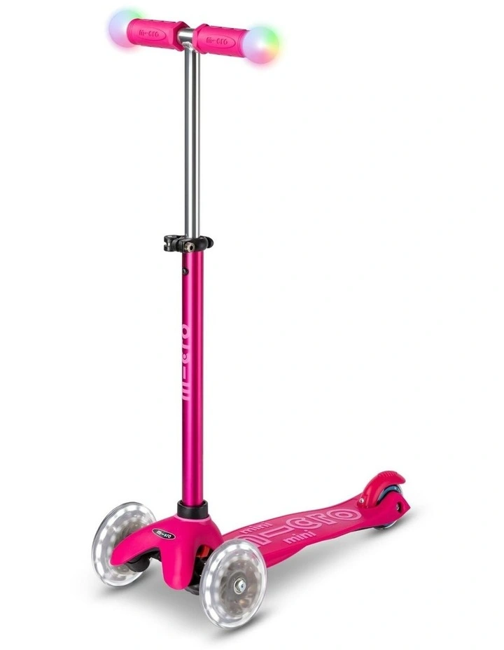 Mini2Grow Deluxe Magic LED Scooter in Pink image 4