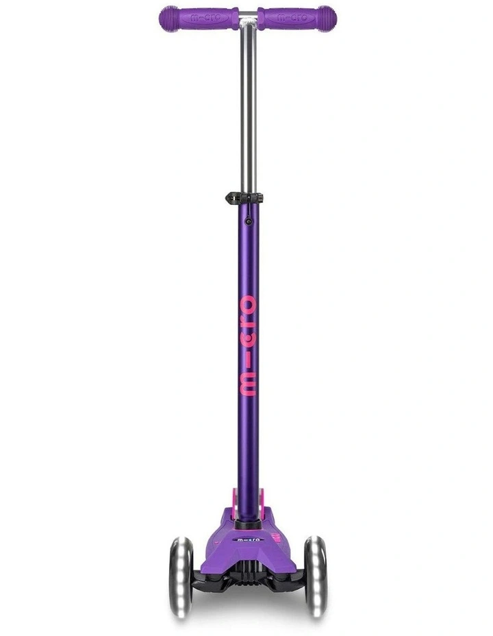 Maxi Deluxe LED Scooter in Purple image 2