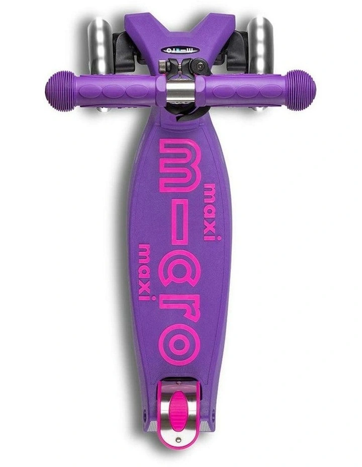 Maxi Deluxe LED Scooter in Purple image 5