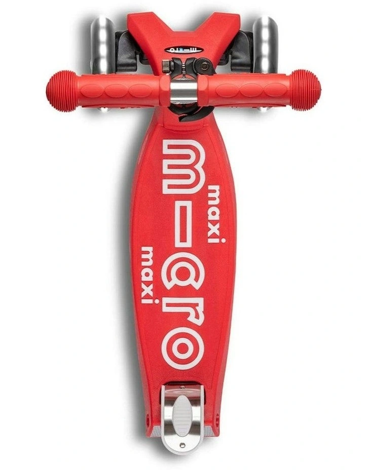 Maxi Deluxe Led Scooter in Red image 5