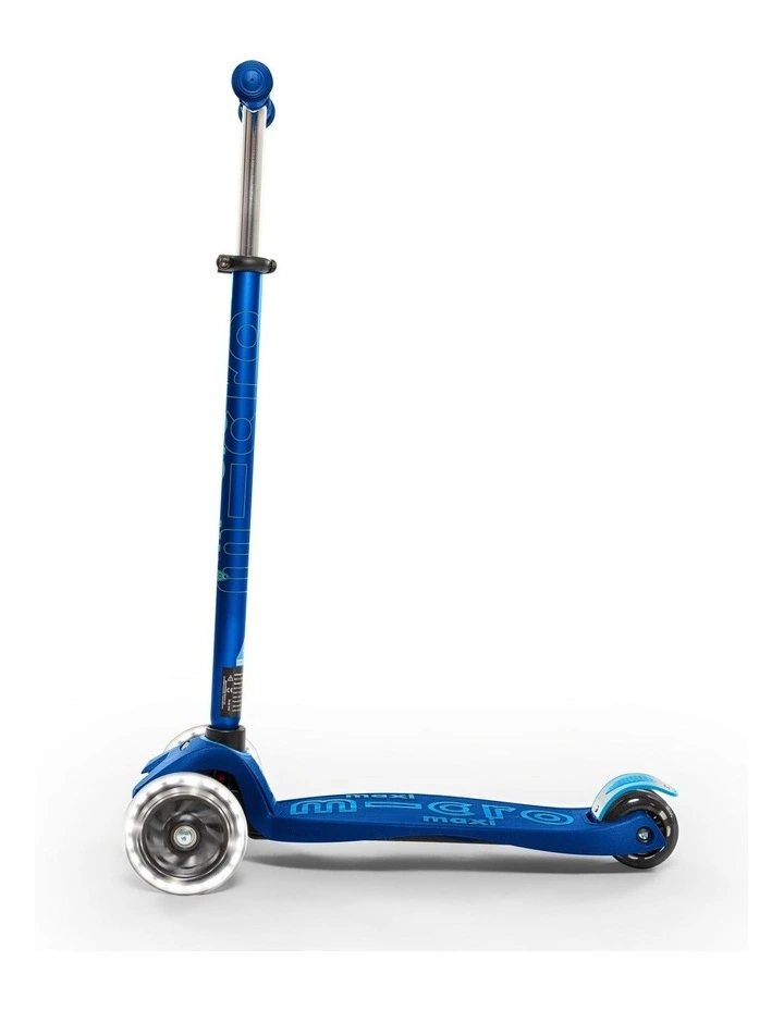 Maxi Deluxe Led Scooter in Navy Blue image 2