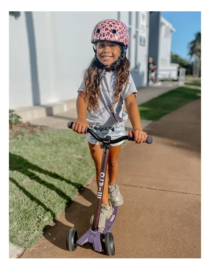 Maxi Deluxe Pro Kids Scooter in Deep Purple image 3