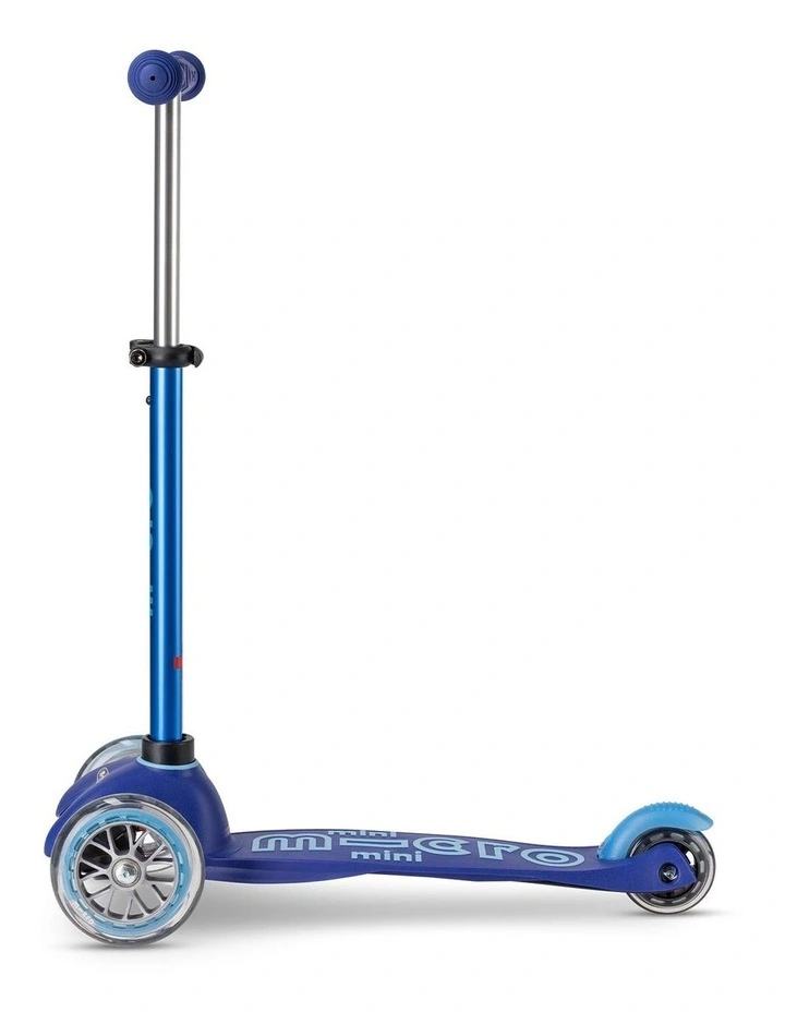 Mini Deluxe 3 Wheel Scooter in Blue image 3