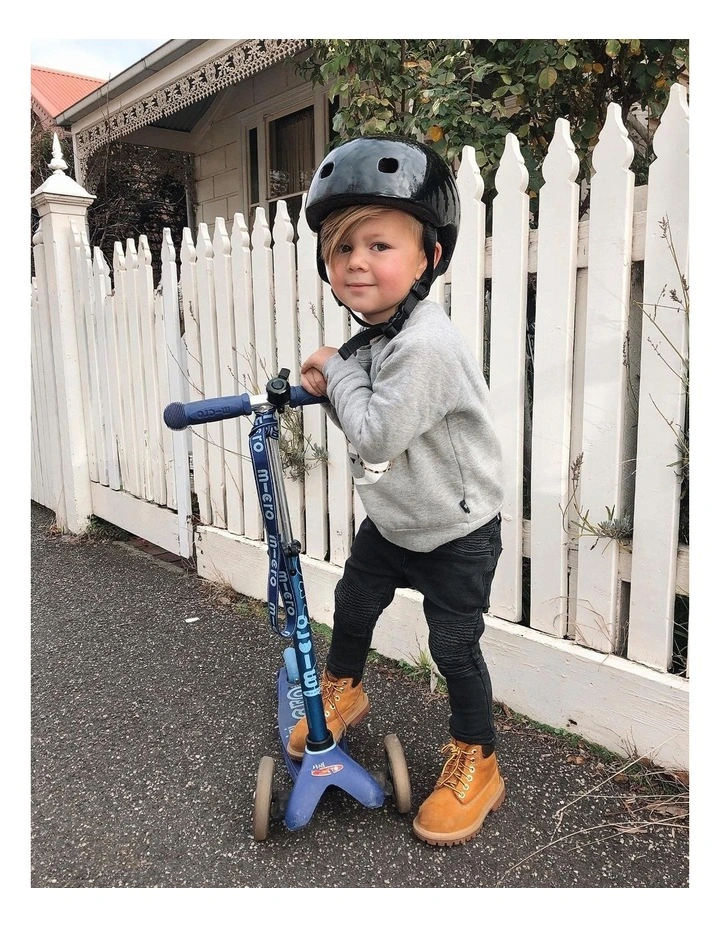 Mini Deluxe 3 Wheel Scooter in Blue image 4
