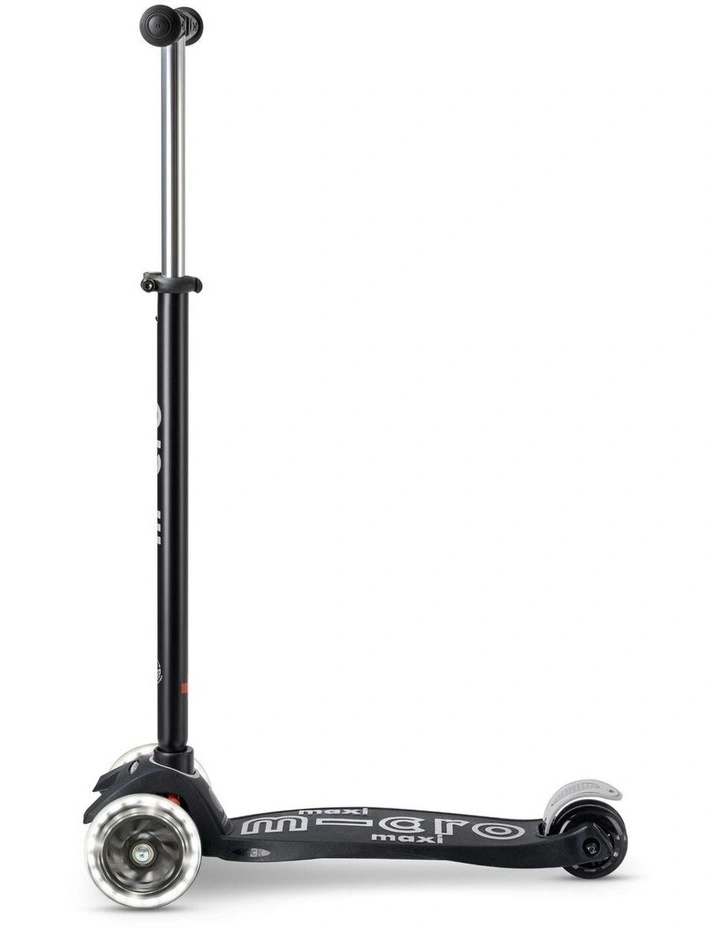 LED Maxi Deluxe ECO Scooter in Black image 2