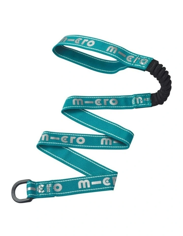 Reflective Pull And Carry Elastic Strap in Aqua image 1