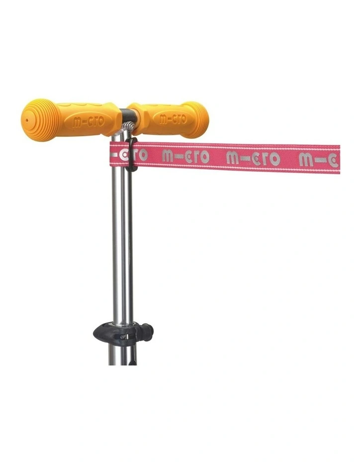 Reflective Pull And Carry Elastic Strap in Pink image 2
