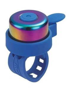 Scooter Bike Bell in Neochrome Blue