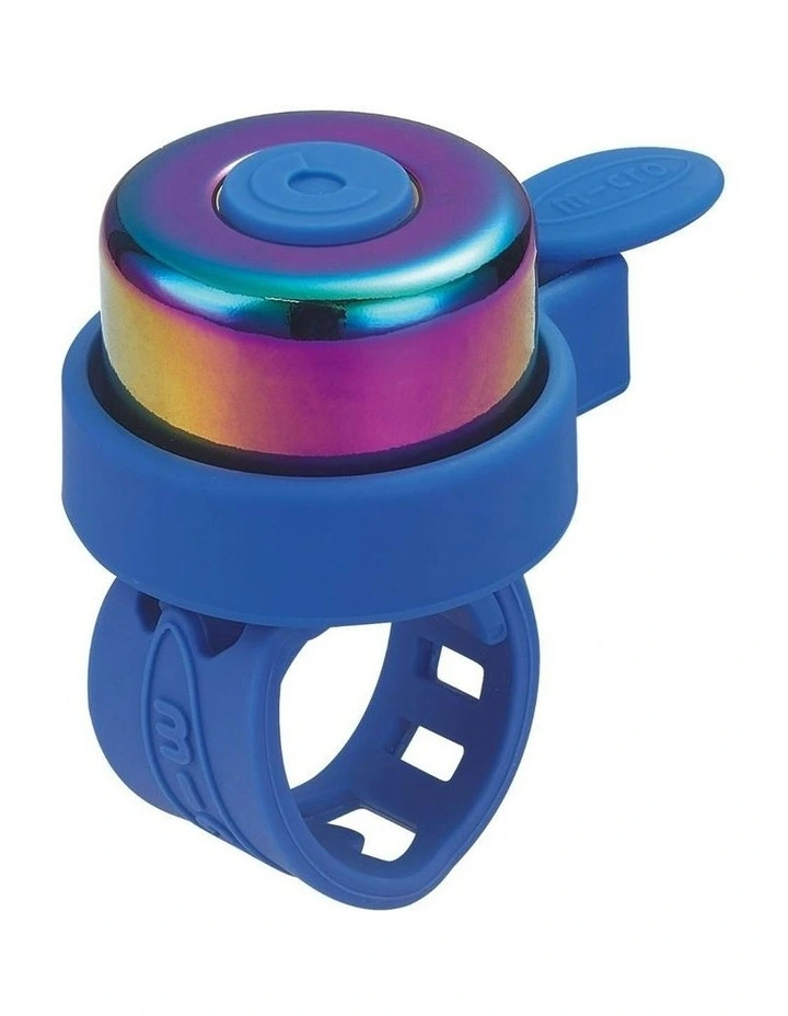 Scooter Bike Bell in Neochrome Blue image 1