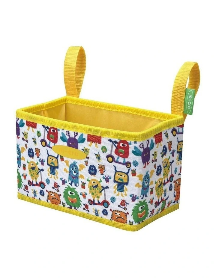 Foldable Pattern Scooter Basket in Multi image 1