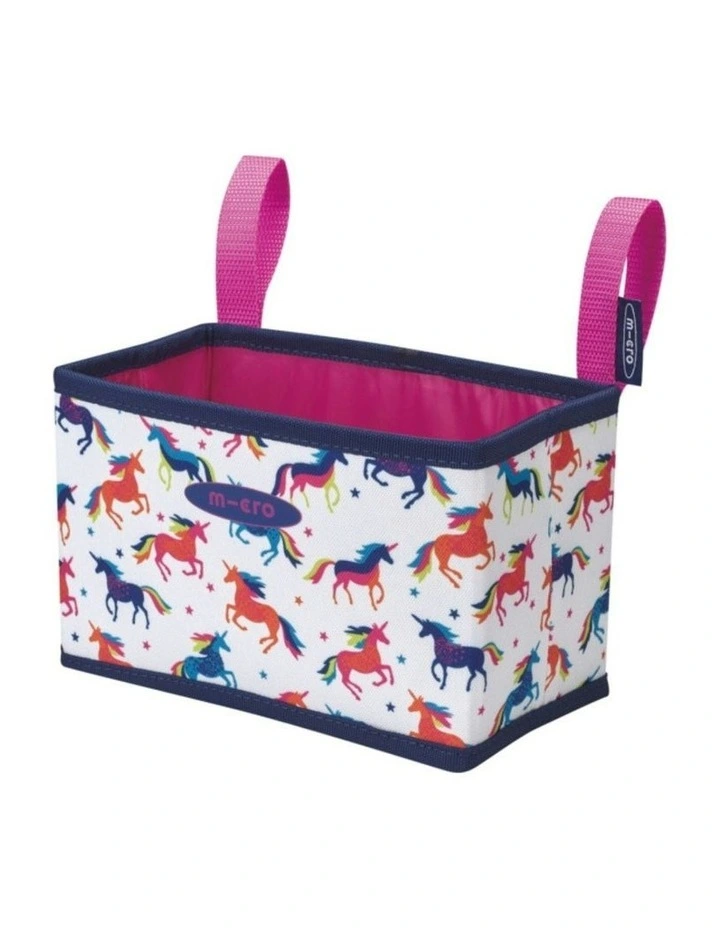 Foldable Pattern Scooter Basket in Multi image 1