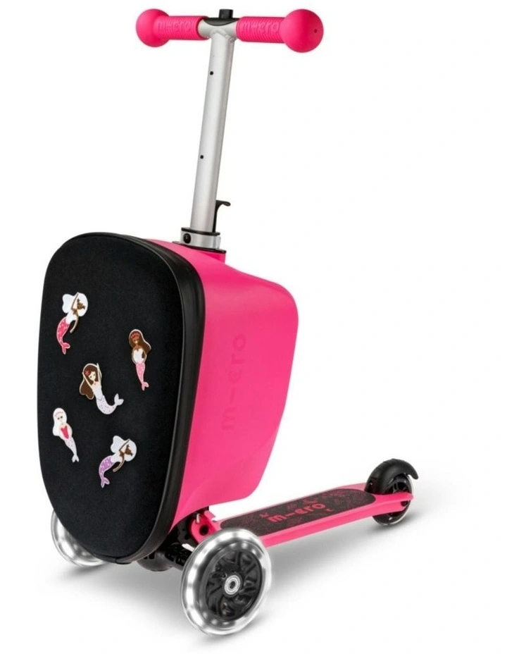 Junior Patch And Play Luggage Scooter in Pink image 1