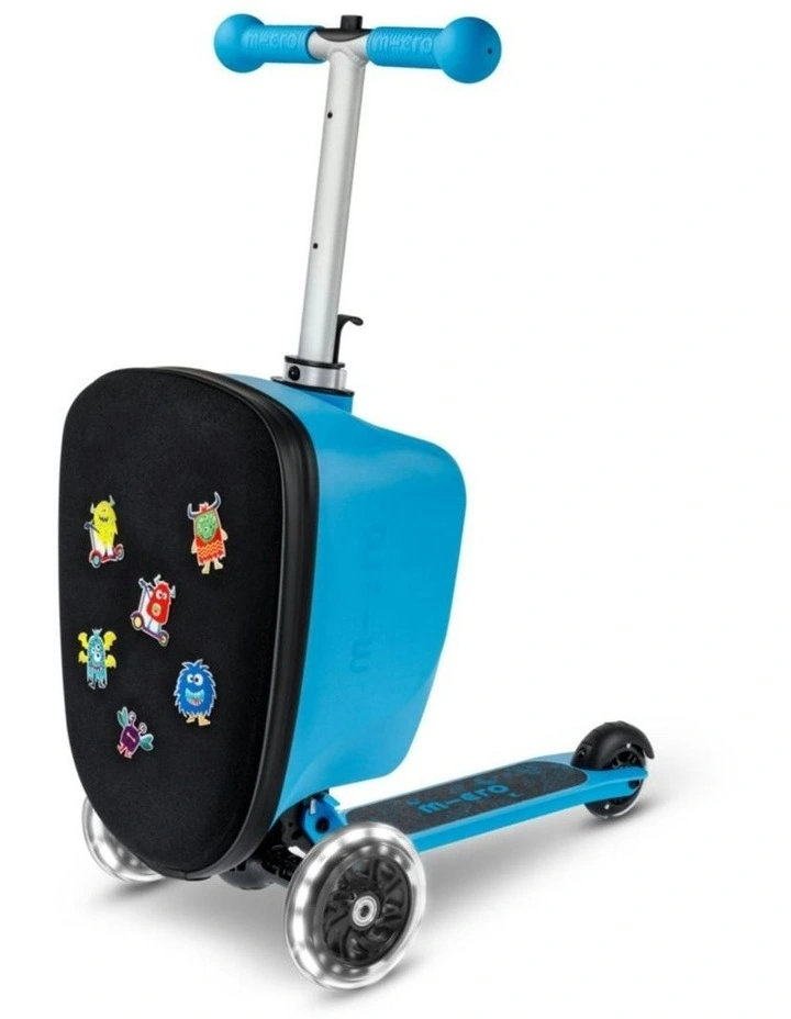 Junior Patch And Play Luggage Scooter in Blue image 1