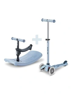 Rock & Go Mini Deluxe LED 3 Wheel Scooter