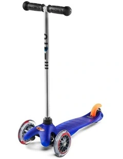 Mini Classic 3 Wheel Scooter in Blue