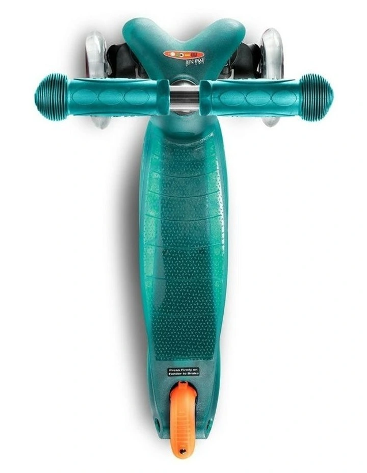 Mini Classic 3 Wheel Scooter in Aqua image 2