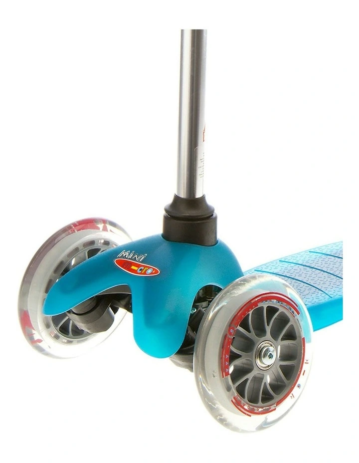 Mini Classic 3 Wheel Scooter in Aqua image 3