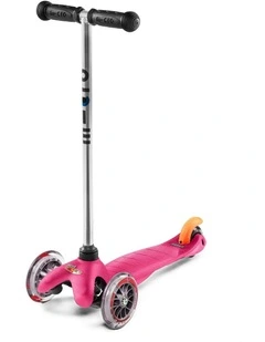 Mini Classic 3 Wheel Scooter in Pink