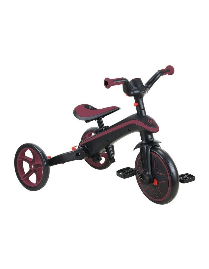 Explorer Foldable Trike 4/1 in Burgundy image 3