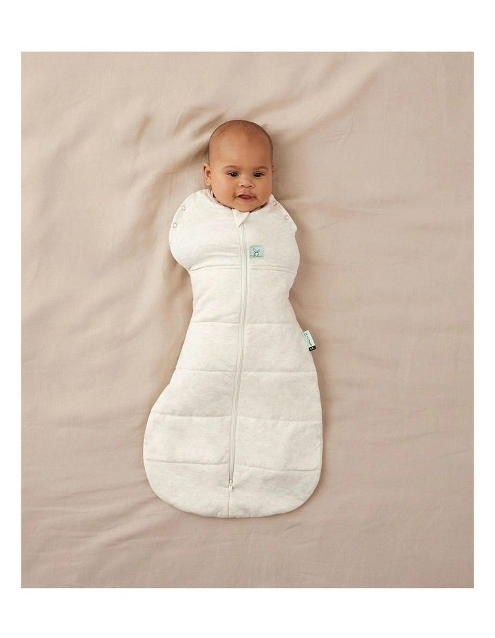 Cocoon Swaddle Bag 2.5 TOG in Oatmeal Marle image 2