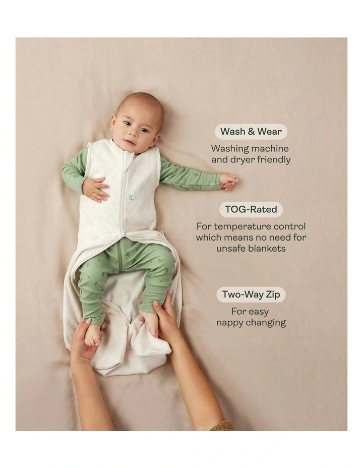 Sleeping Bag 0.2 TOG in Oatmeal Marle image 5