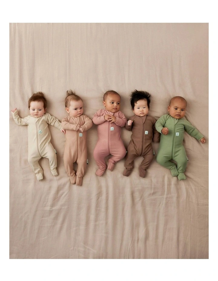 Long Sleeve Layer 1.0 TOG Bodysuit in Cocoa image 6