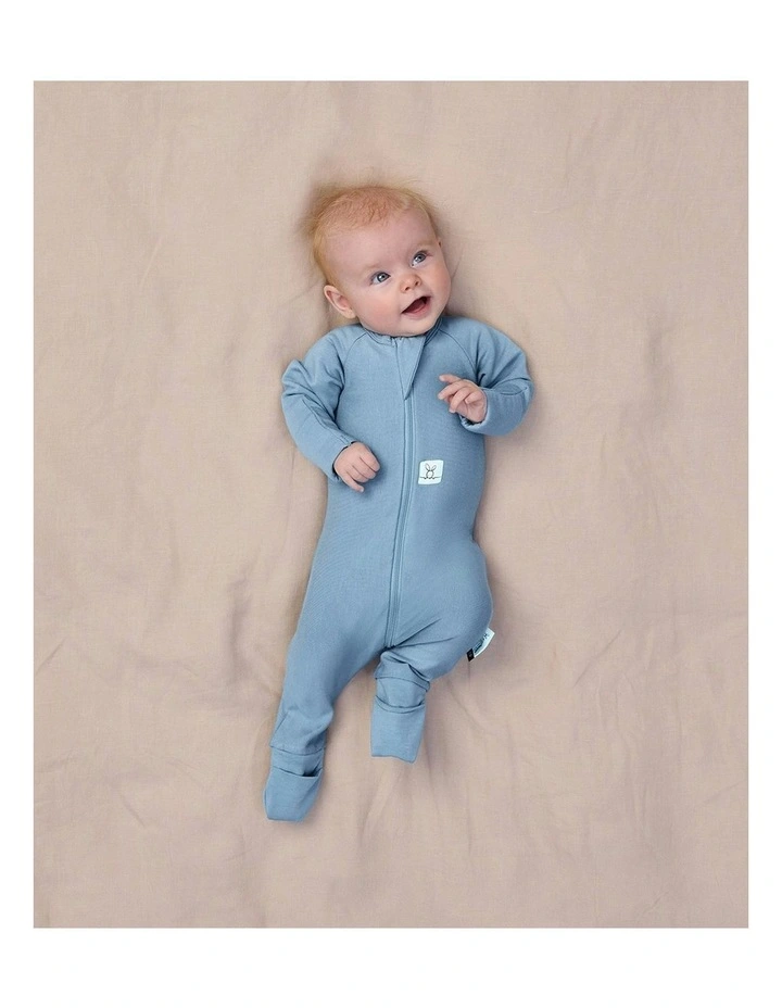 Long Sleeve Layer 1.0 TOG Bodysuit in Blue image 3