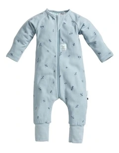 Long Sleeve Layer 1.0 TOG Dragonflies in Baby Blue