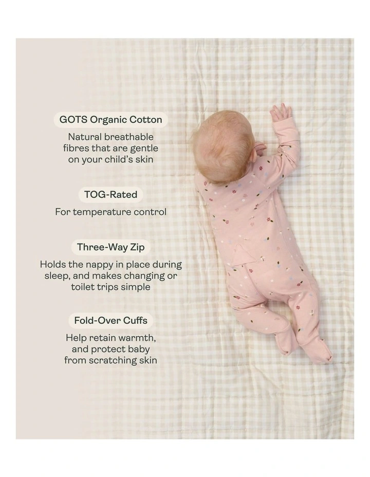 Long Sleeve Layer 1.0 TOG Dragonflies in Baby Blue image 4