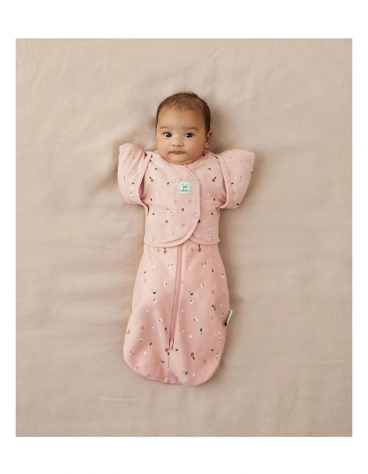 Butterfly Cardi Daisies in Baby Pink image 2
