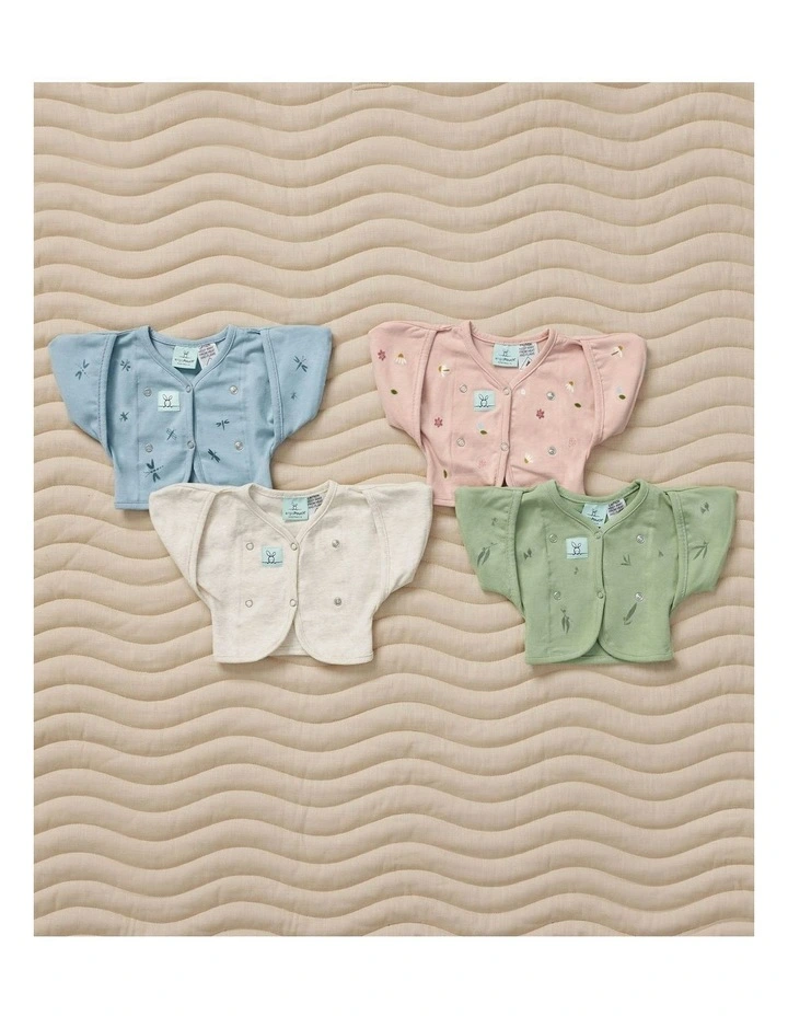 Butterfly Cardi Daisies in Baby Pink image 6