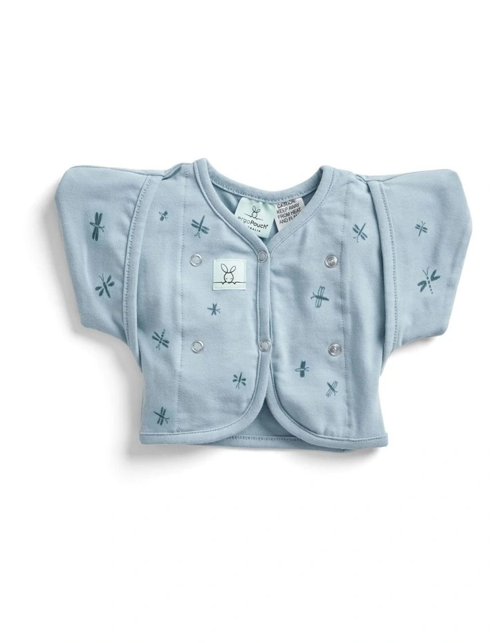 Butterfly Cardi Dragonflies in Baby Blue image 1