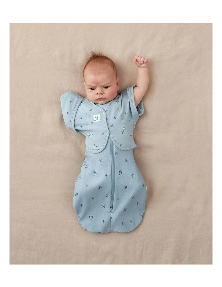 Butterfly Cardi Dragonflies in Baby Blue image 3