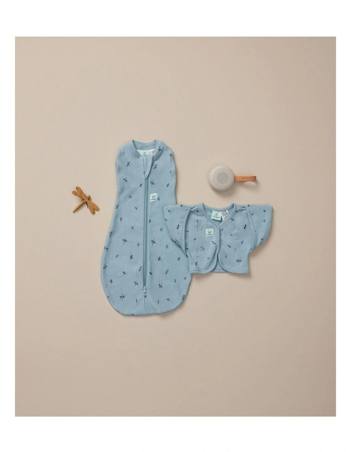 Butterfly Cardi Dragonflies in Baby Blue image 6