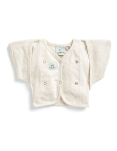 Butterfly Cardi in Oatmeal Marle
