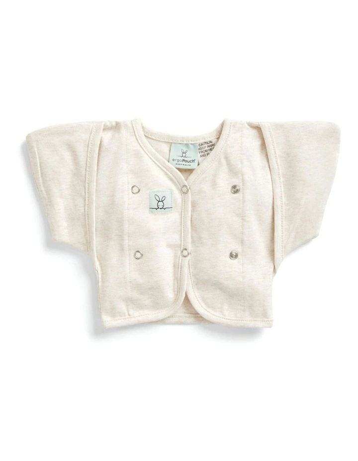Butterfly Cardi in Oatmeal Marle image 1