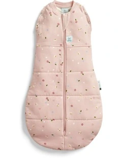 Cocoon Swaddle Bag 2.5 TOG Daisies in Baby Pink