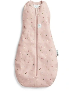 Cocoon Swaddle Bag 1.0 TOG Daisies in Baby Pink