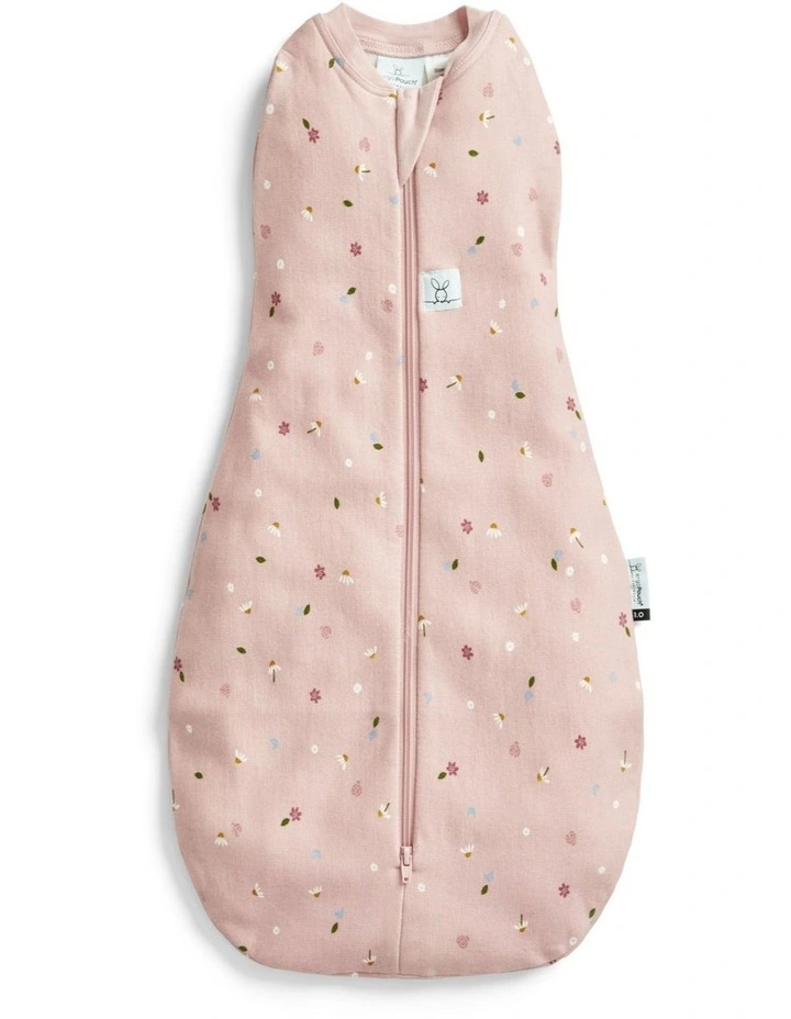 Cocoon Swaddle Bag 1.0 TOG Daisies in Baby Pink image 1