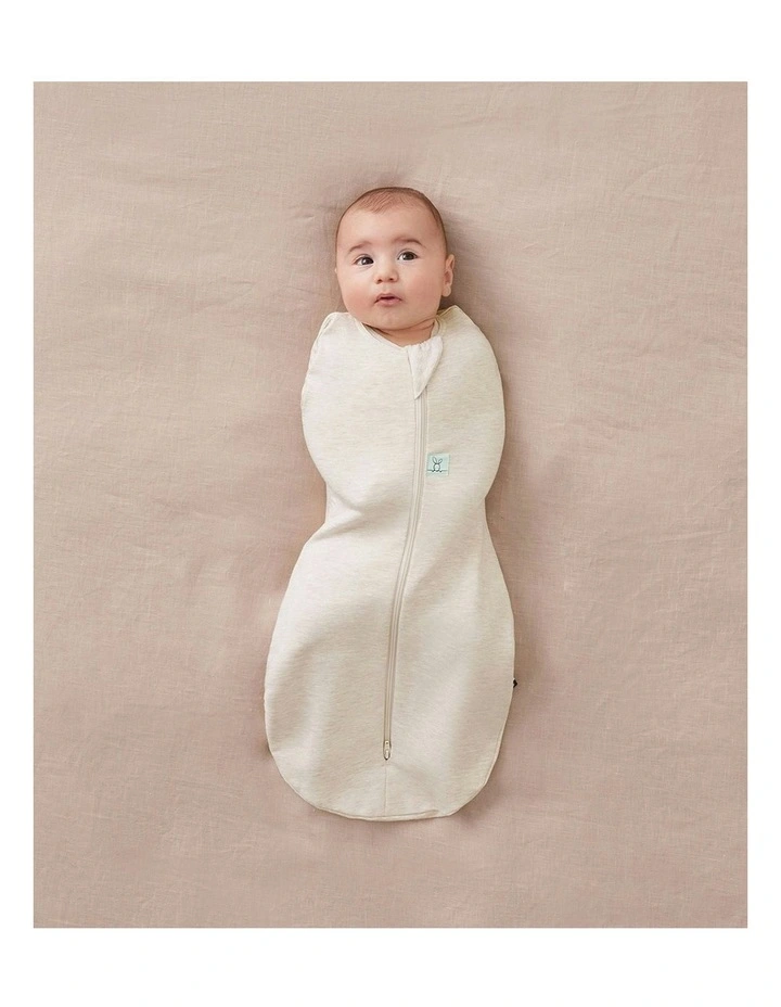 Cocoon Swaddle Bag 0.2 TOG Oatmeal Marle in Beige image 2