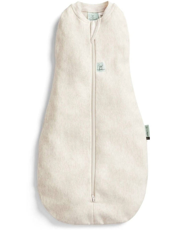 Cocoon Swaddle Bag 1.0 Tog Oatmeal Marle in Beige image 1